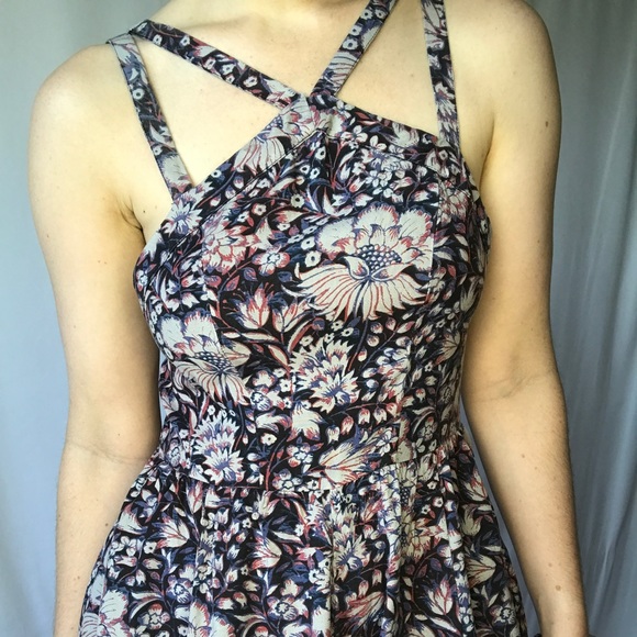 Floral print boho rhomper - Picture 5 of 16